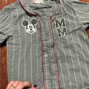 Mickey Mouse Gray Kids Jersey